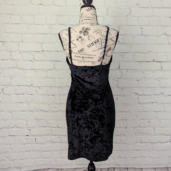 FREE PEOPLE Womens Dress Come Together Bodycon Mini Black Large L  OB842104 NEW - Picture 8 of 10